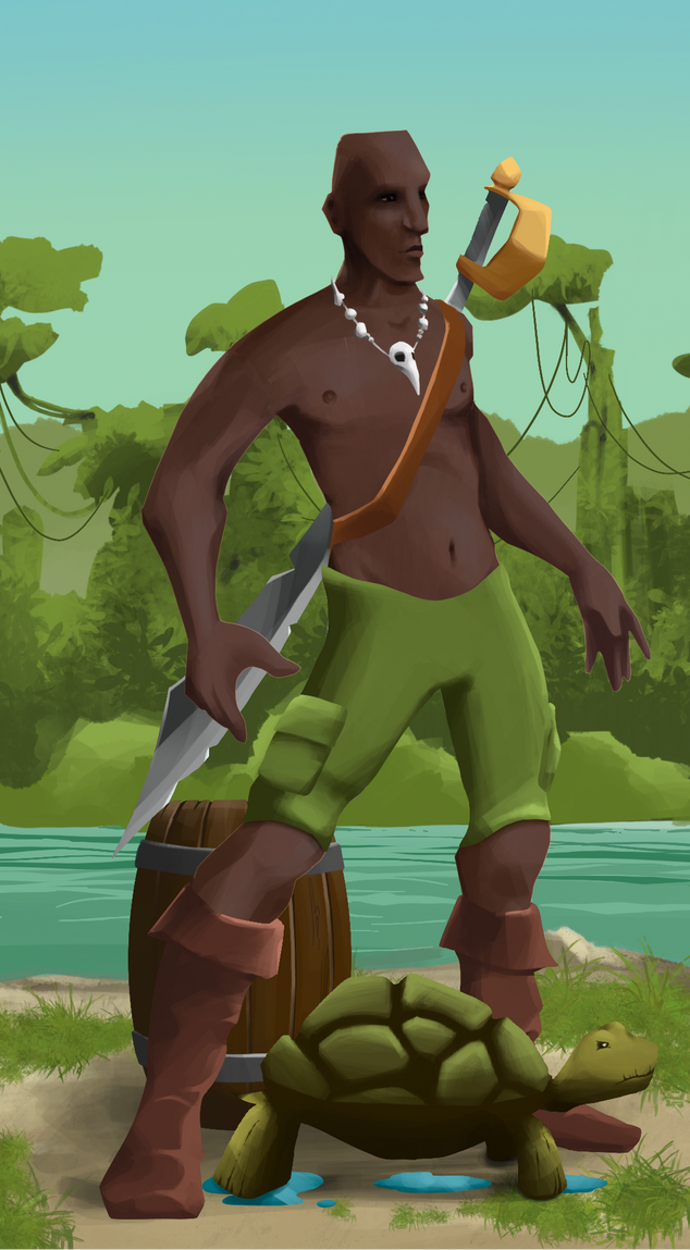 AlgoSeas Pirate #30816 NFT on Algorand