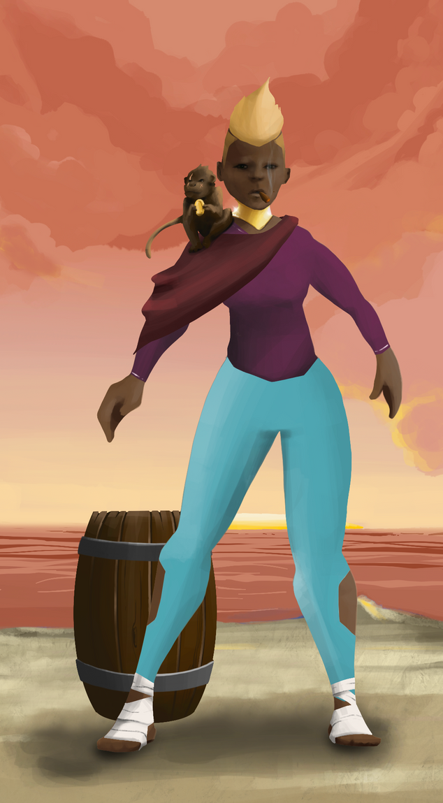 AlgoSeas Pirate #30828 NFT on Algorand