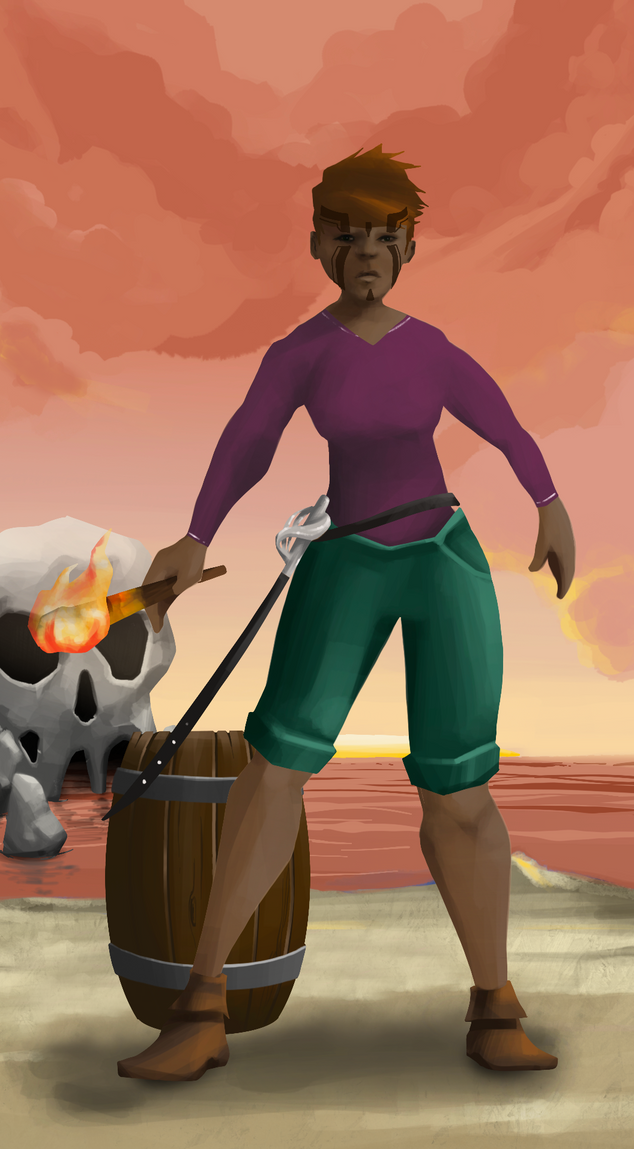 AlgoSeas Pirate #30829 NFT on Algorand