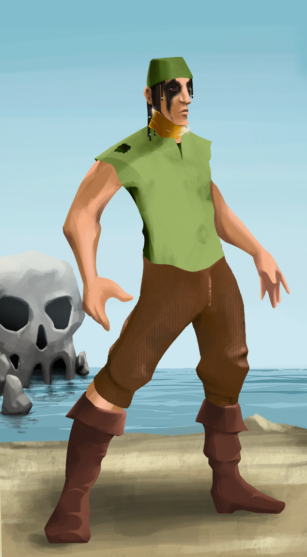 AlgoSeas Pirate #30830 NFT on Algorand