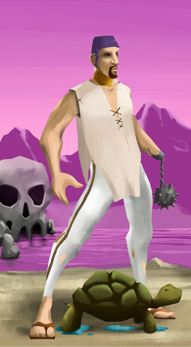 AlgoSeas Pirate #3084 NFT on Algorand