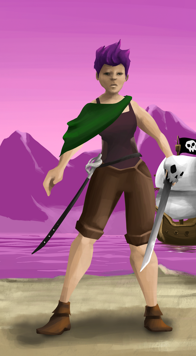 AlgoSeas Pirate #30846 NFT on Algorand