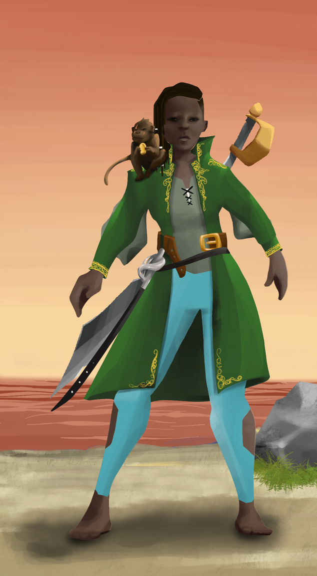 AlgoSeas Pirate #30847 NFT on Algorand