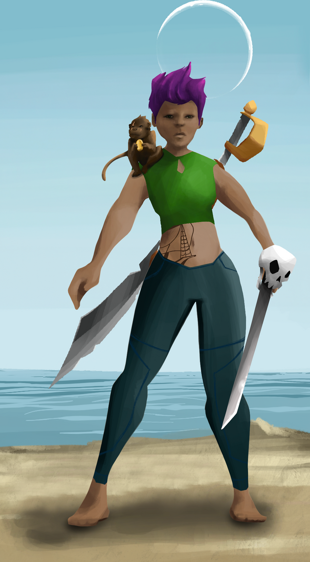 AlgoSeas Pirate #30848 NFT on Algorand