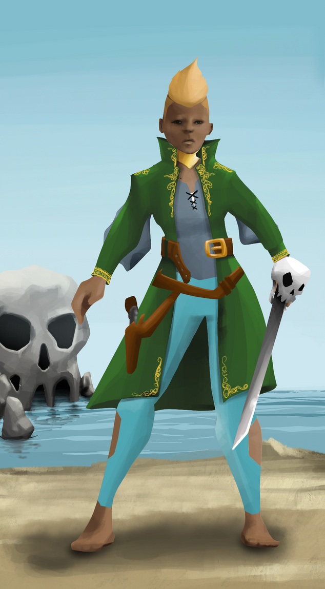 AlgoSeas Pirate #30850 NFT on Algorand