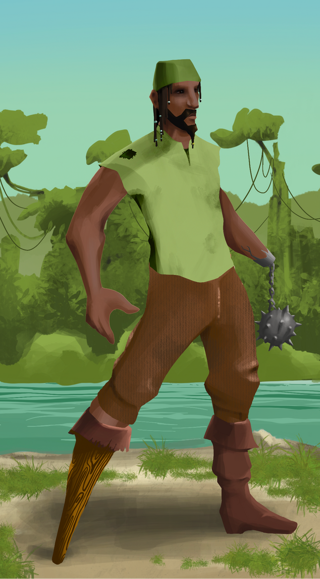 AlgoSeas Pirate #30856 NFT on Algorand