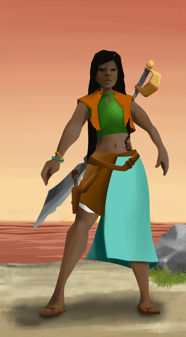 AlgoSeas Pirate #30858 NFT on Algorand