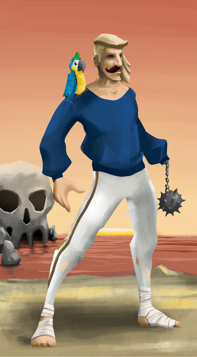 AlgoSeas Pirate #30859 NFT on Algorand