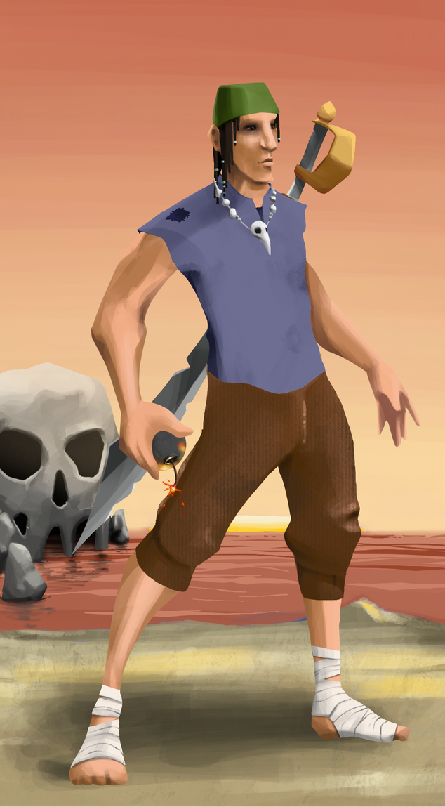 AlgoSeas Pirate #30860 NFT on Algorand