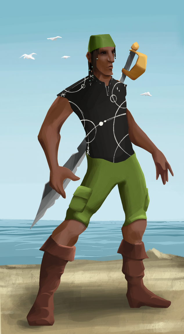 AlgoSeas Pirate #30864 NFT on Algorand