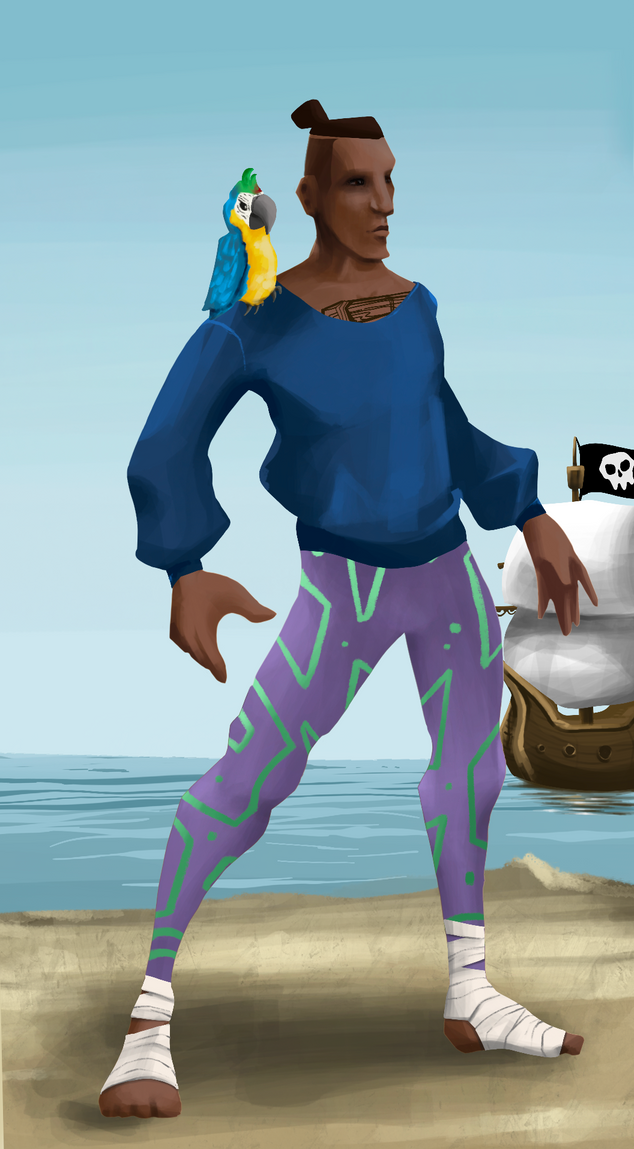 AlgoSeas Pirate #30879 NFT on Algorand