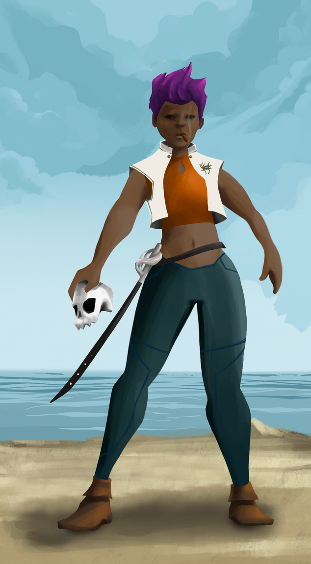 AlgoSeas Pirate #3089 NFT on Algorand