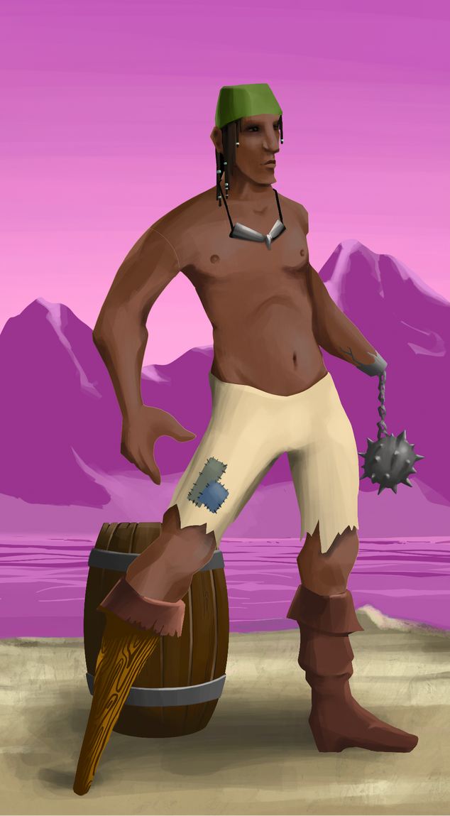 AlgoSeas Pirate #30894 NFT on Algorand