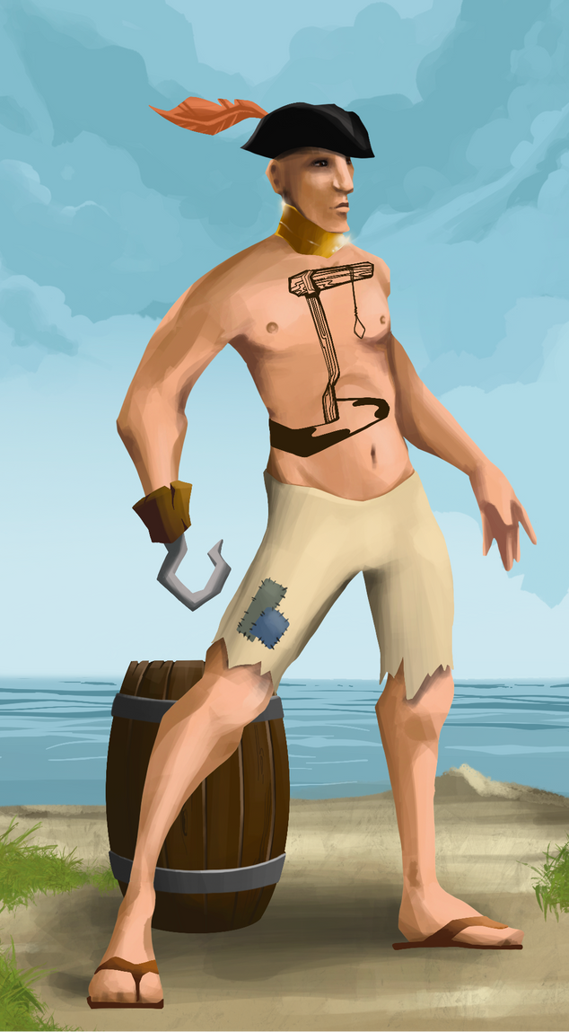 AlgoSeas Pirate #30896 NFT on Algorand