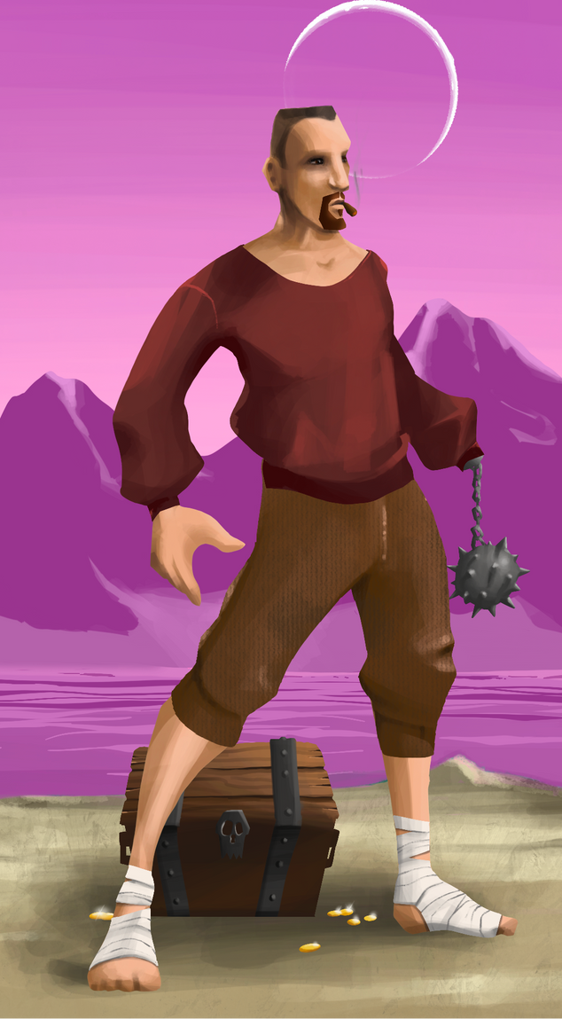 AlgoSeas Pirate #30908 NFT on Algorand