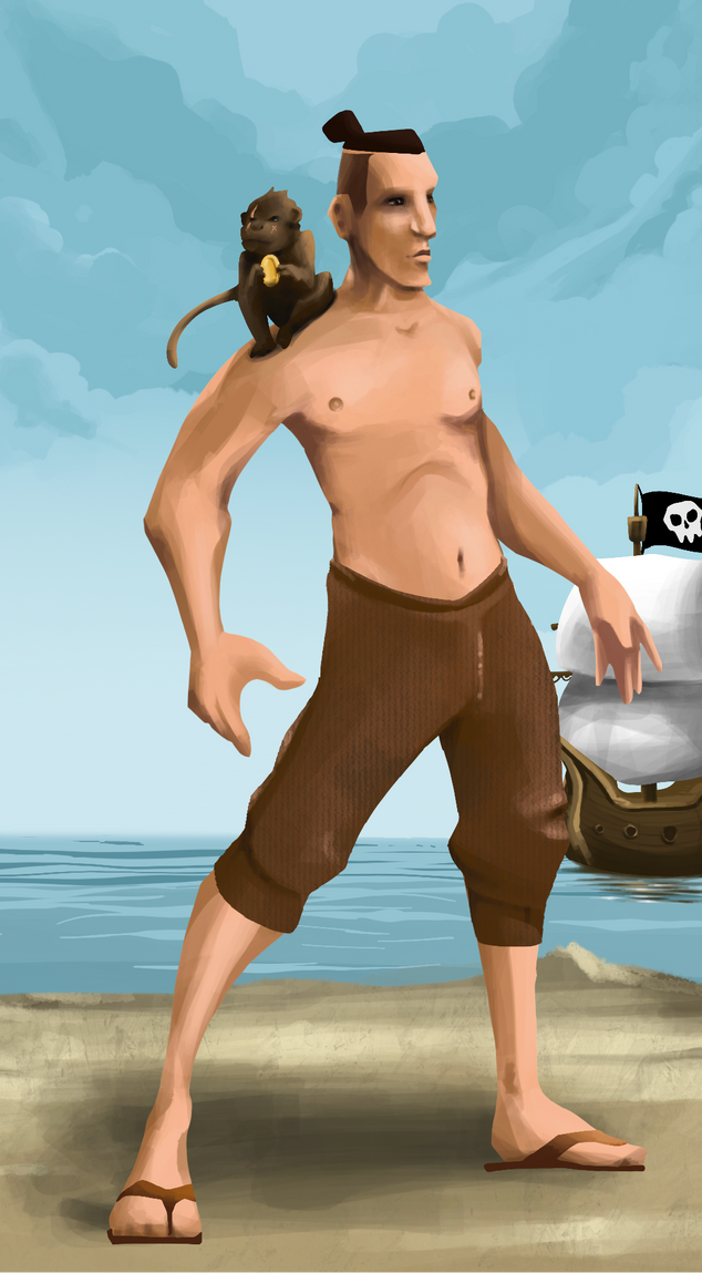 AlgoSeas Pirate #30911 NFT on Algorand