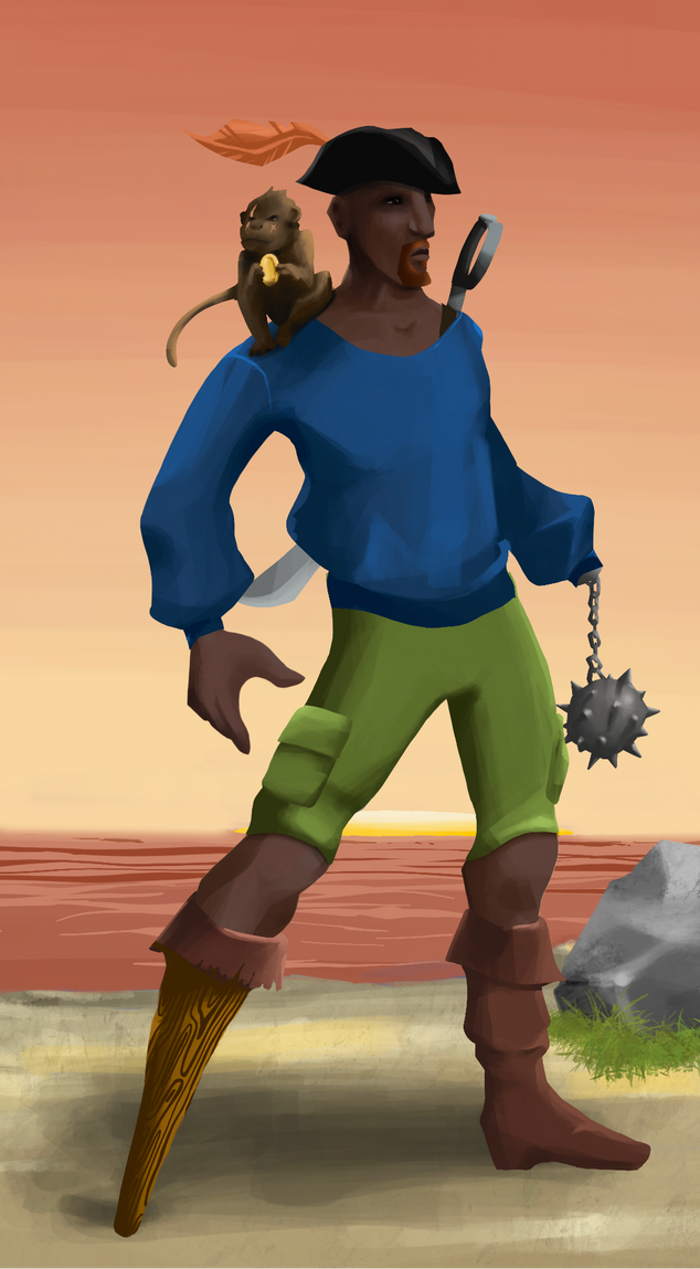 AlgoSeas Pirate #30914 NFT on Algorand