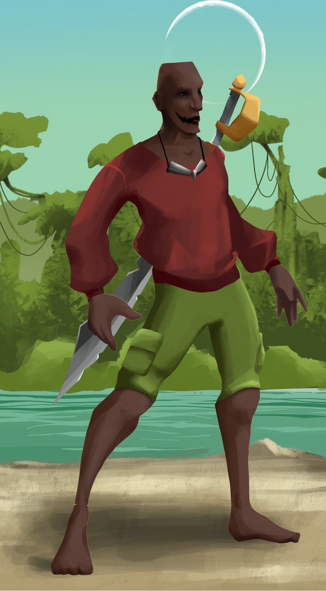 AlgoSeas Pirate #3092 NFT on Algorand