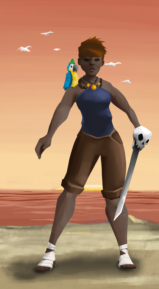 AlgoSeas Pirate #30924 NFT on Algorand