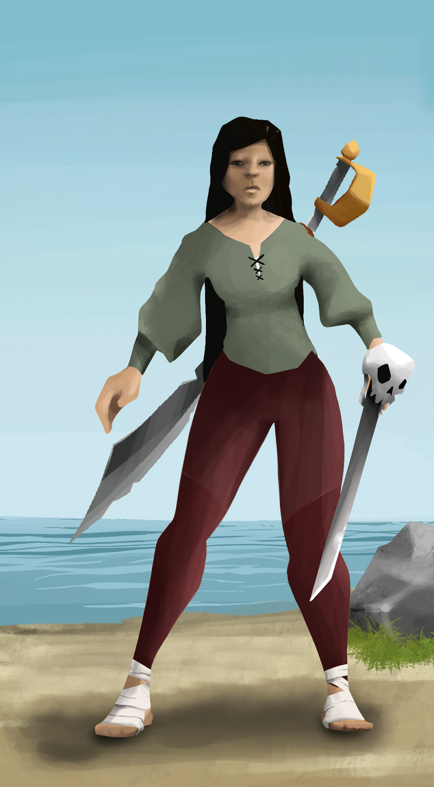 AlgoSeas Pirate #30935 NFT on Algorand