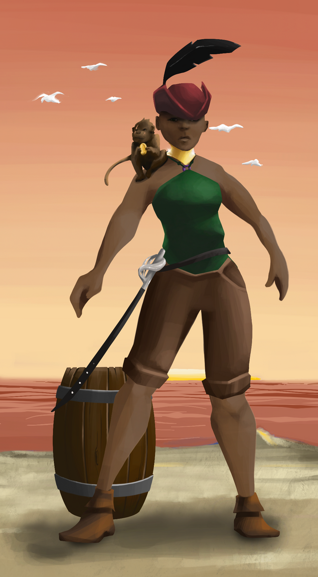 AlgoSeas Pirate #30963 NFT on Algorand