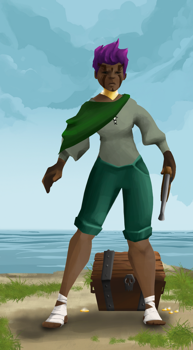 AlgoSeas Pirate #30983 NFT on Algorand