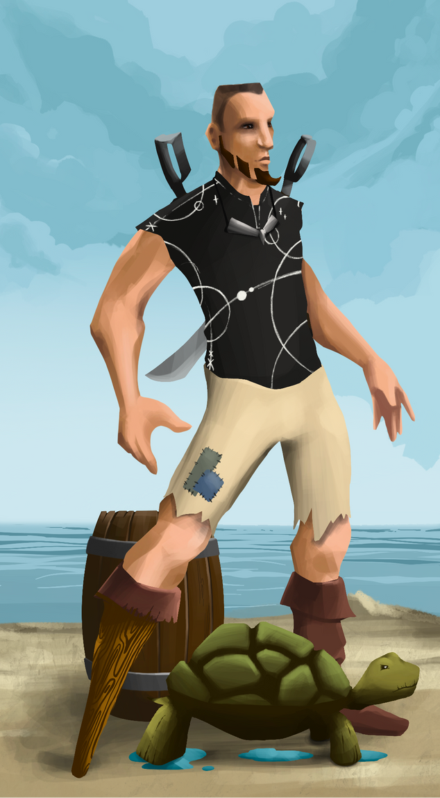 AlgoSeas Pirate #30986 NFT on Algorand