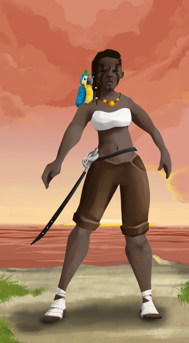 AlgoSeas Pirate #30993 NFT on Algorand