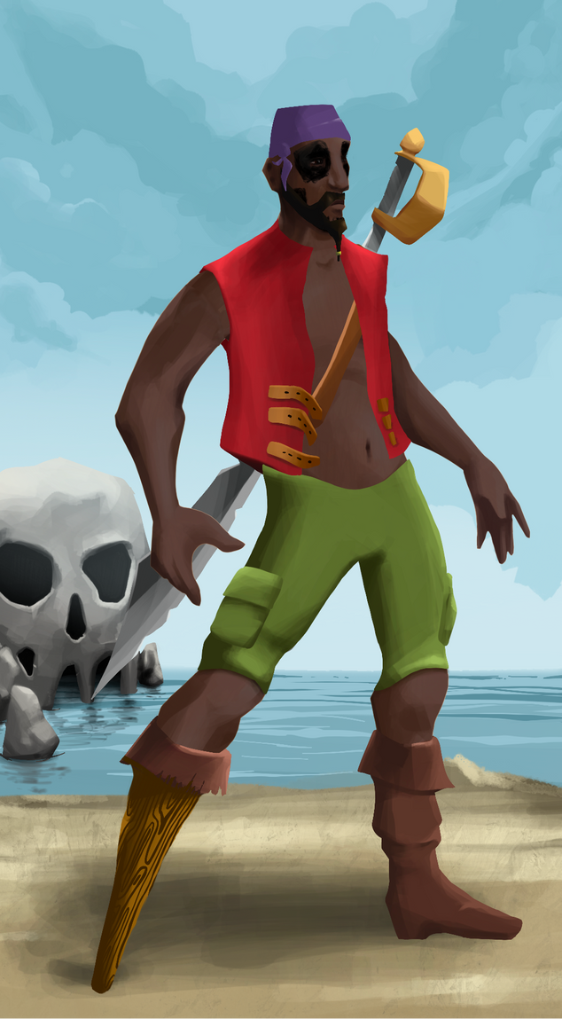 AlgoSeas Pirate #30996 NFT on Algorand