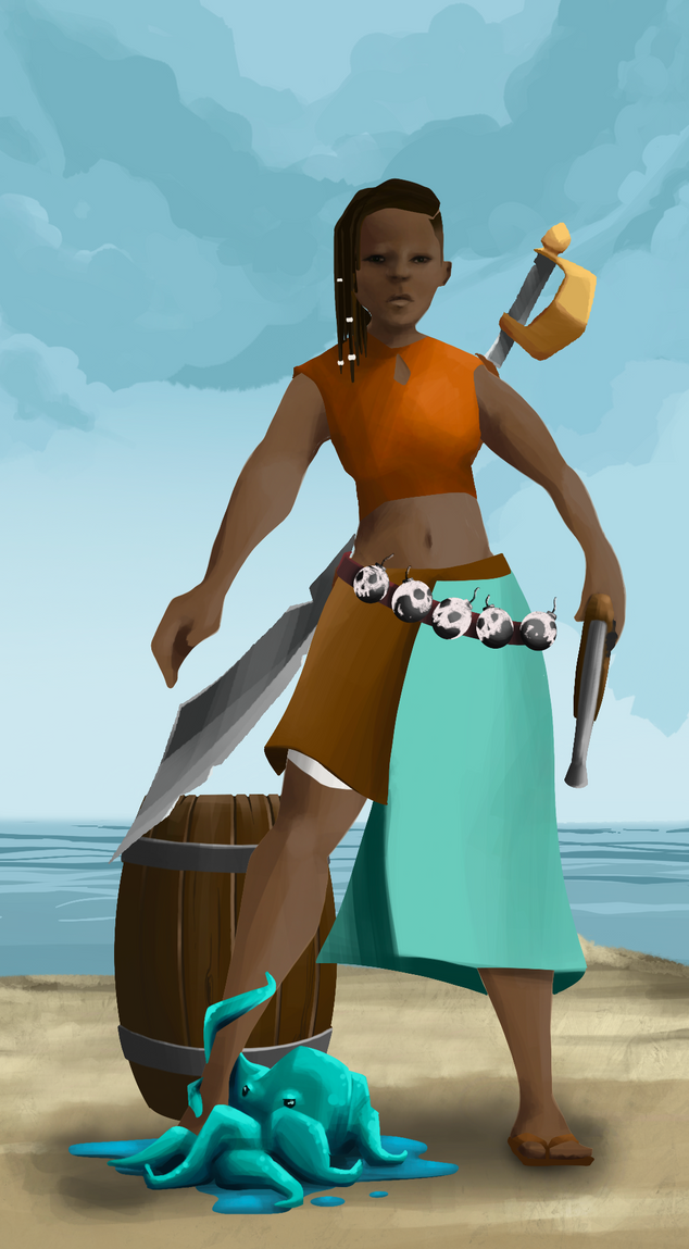 AlgoSeas Pirate #31007 NFT on Algorand