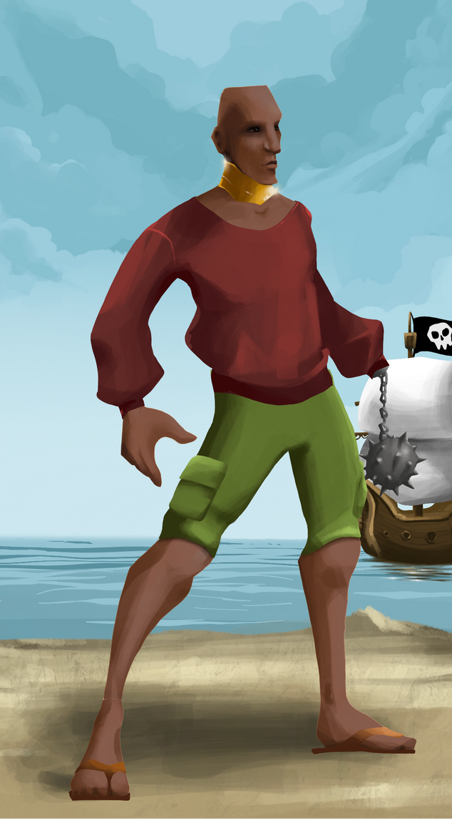 AlgoSeas Pirate #3101 NFT on Algorand