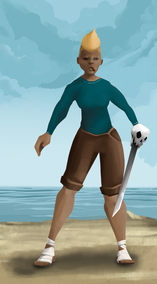 AlgoSeas Pirate #31018 NFT on Algorand