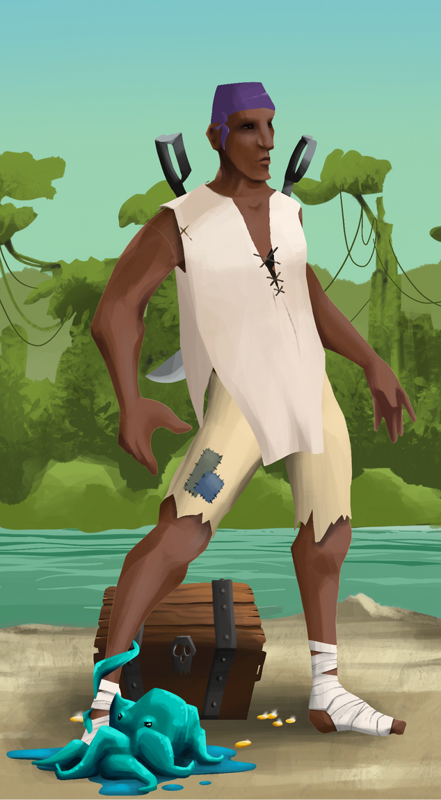 AlgoSeas Pirate #31019 NFT on Algorand