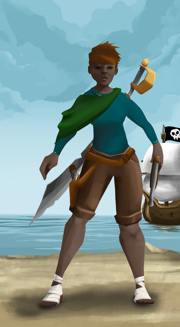 AlgoSeas Pirate #31027 NFT on Algorand