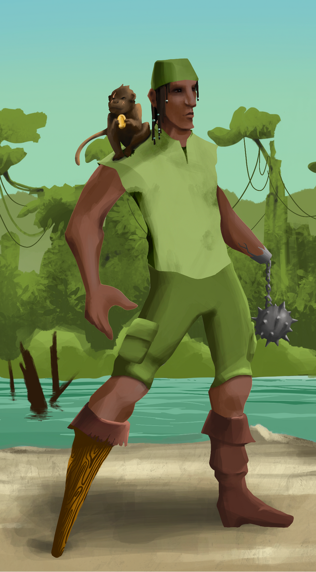 AlgoSeas Pirate #31030 NFT on Algorand