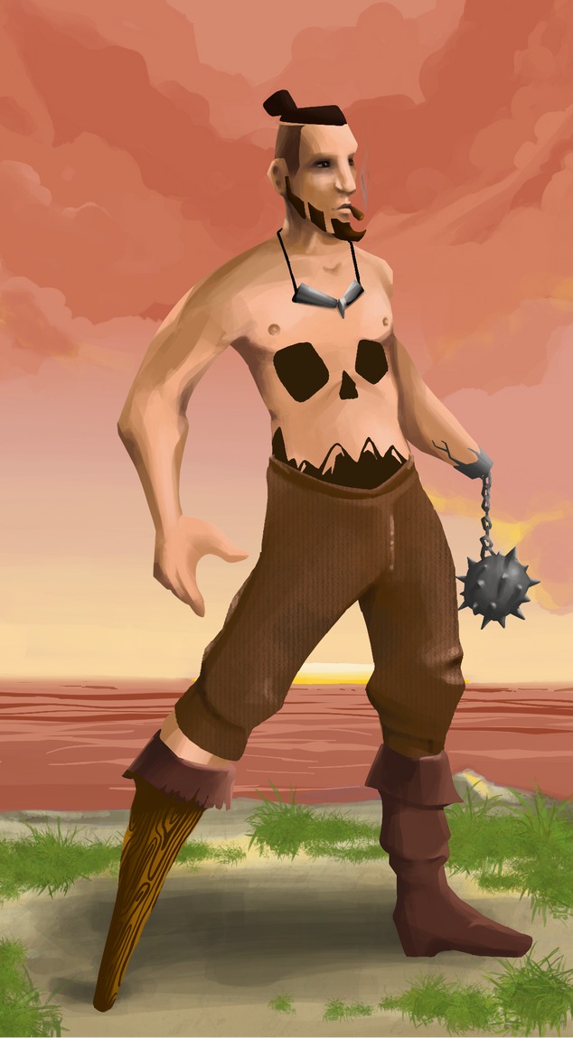 AlgoSeas Pirate #31035 NFT on Algorand