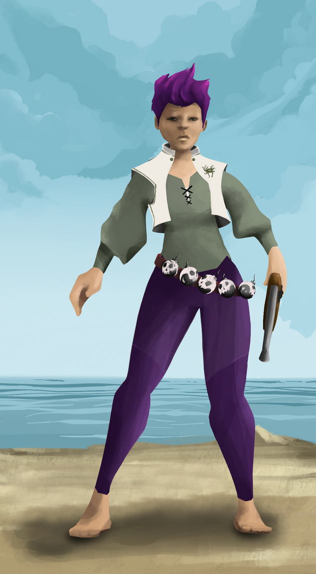 AlgoSeas Pirate #31040 NFT on Algorand