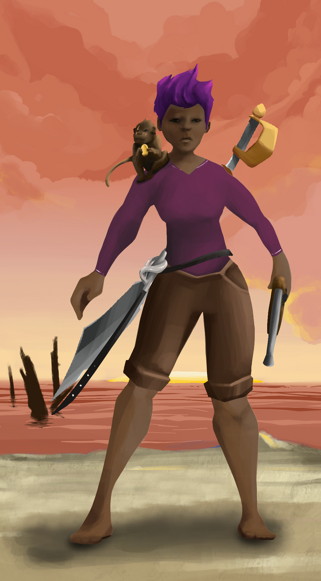 AlgoSeas Pirate #31046 NFT on Algorand