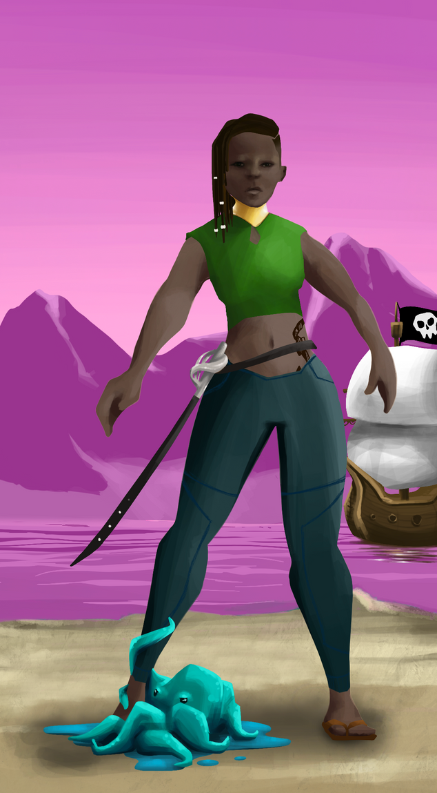 AlgoSeas Pirate #31052 NFT on Algorand