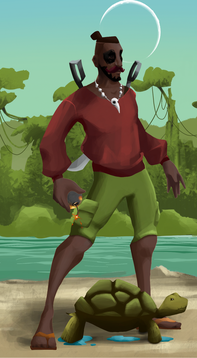 AlgoSeas Pirate #31058 NFT on Algorand