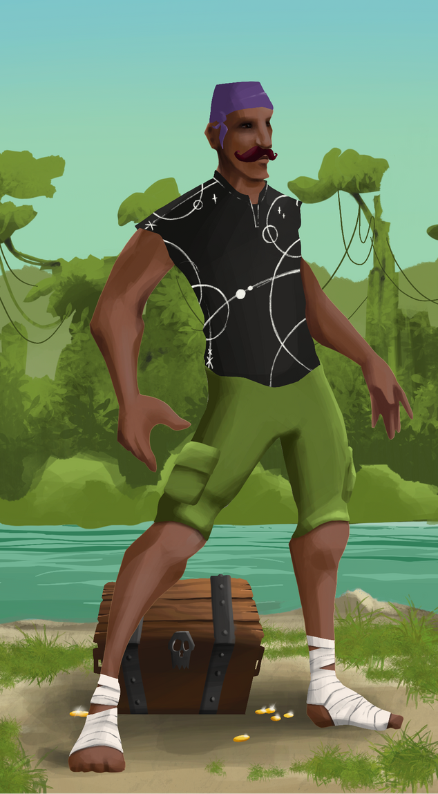 AlgoSeas Pirate #31060 NFT on Algorand