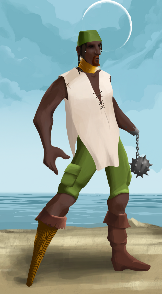 AlgoSeas Pirate #31063 NFT on Algorand