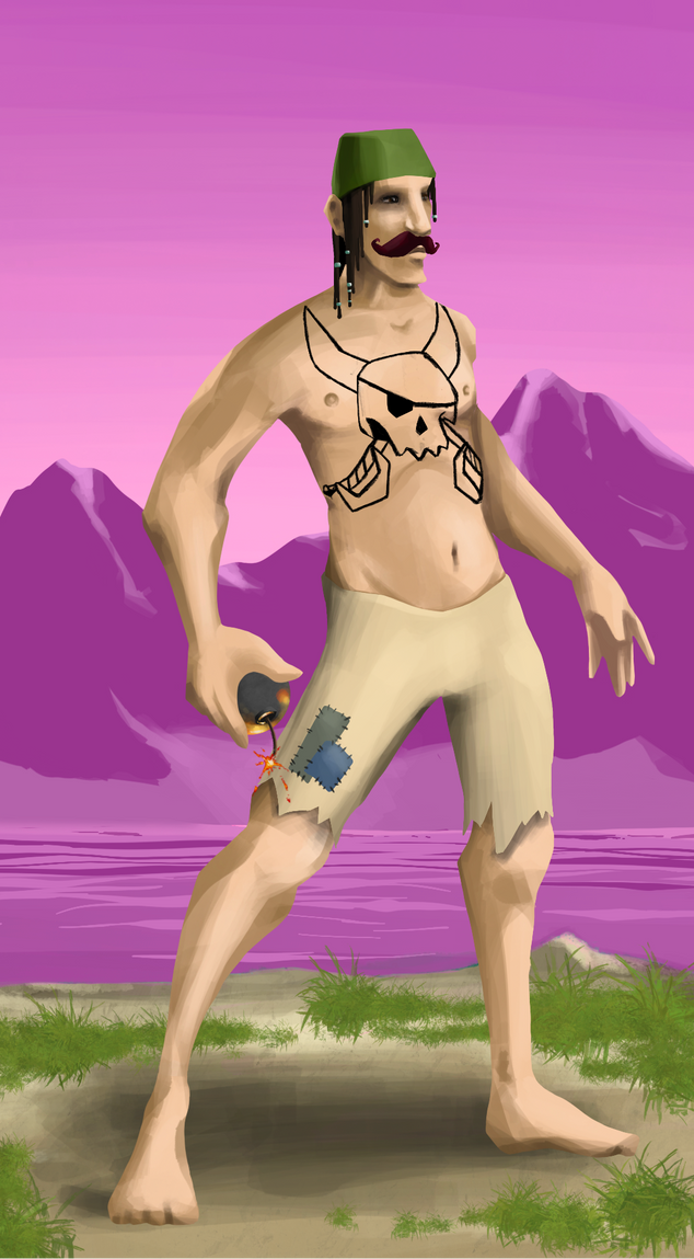 AlgoSeas Pirate #31069 NFT on Algorand