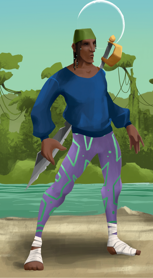 AlgoSeas Pirate #31075 NFT on Algorand