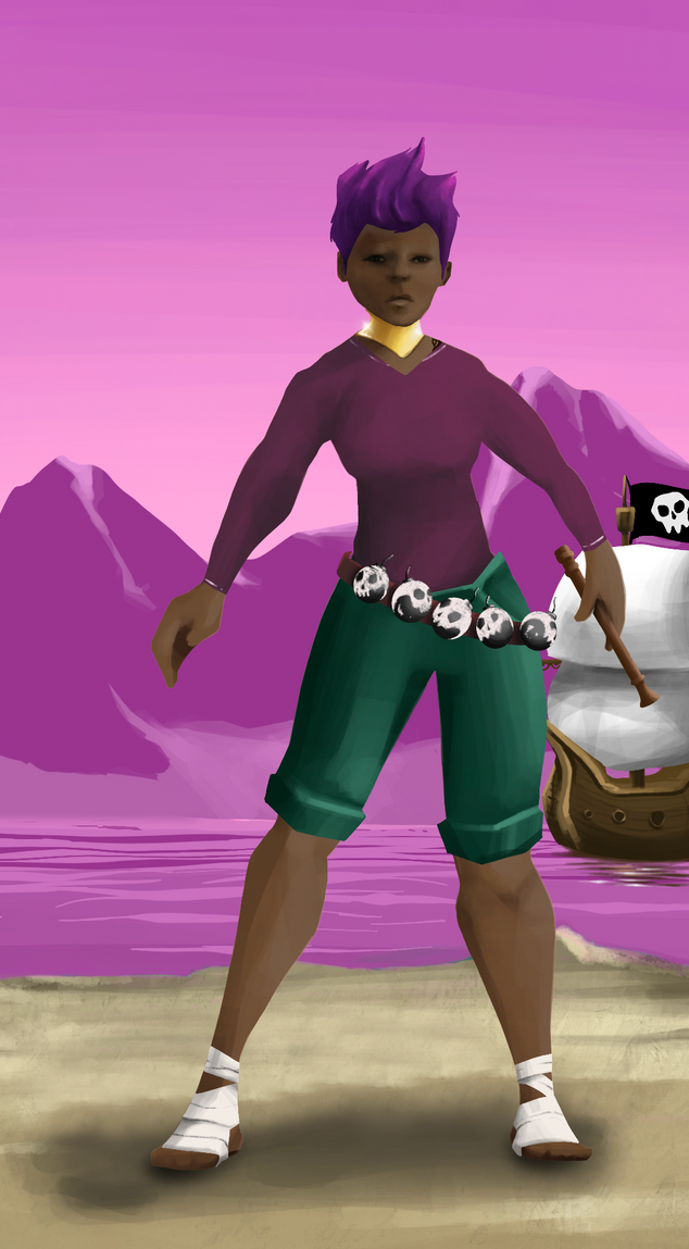 AlgoSeas Pirate #31078 NFT on Algorand