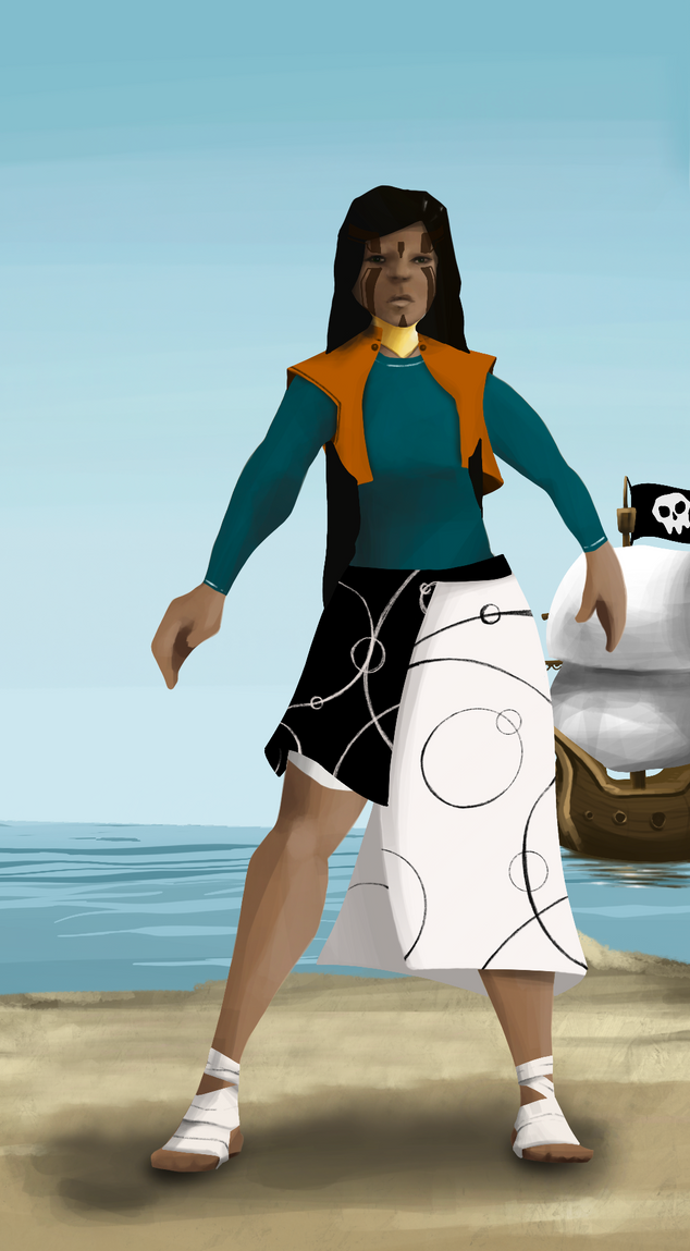 AlgoSeas Pirate #31080 NFT on Algorand