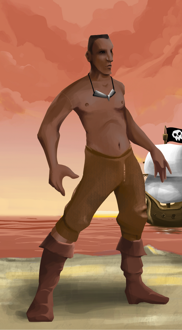 AlgoSeas Pirate #31085 NFT on Algorand