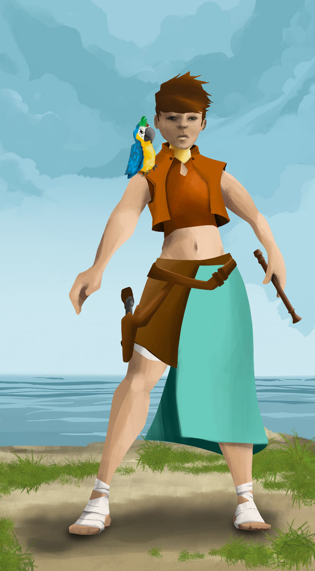 AlgoSeas Pirate #31086 NFT on Algorand