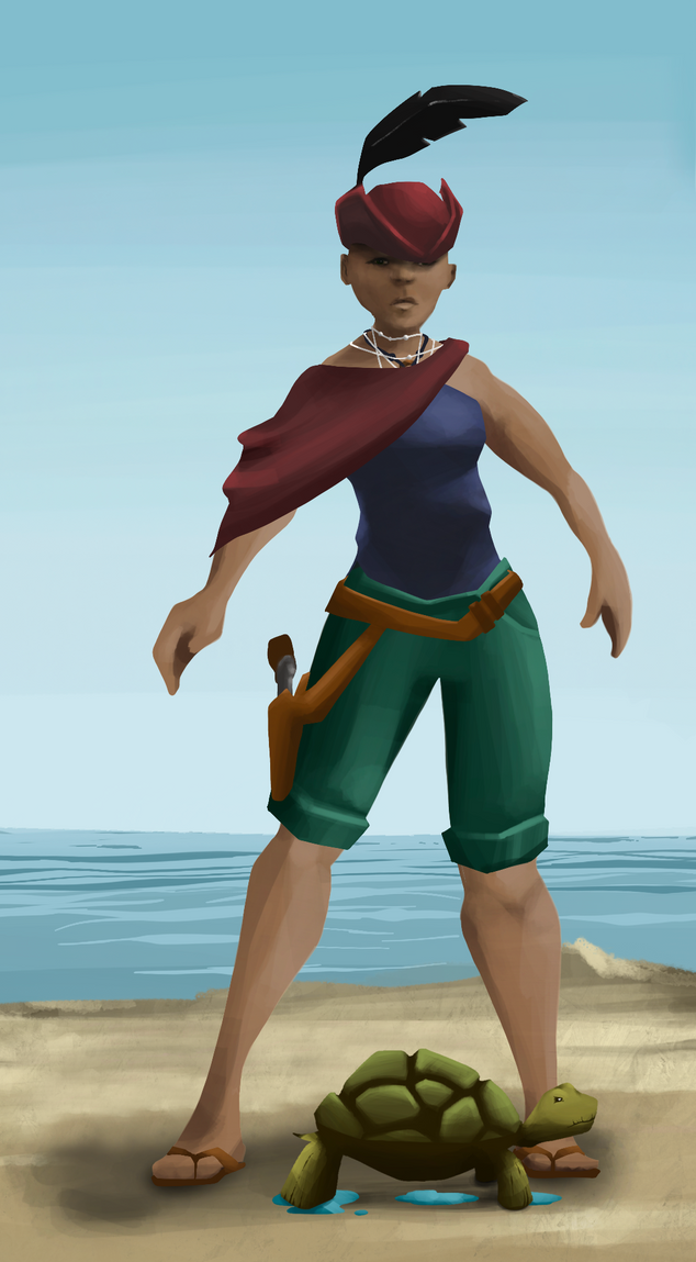 AlgoSeas Pirate #31087 NFT on Algorand