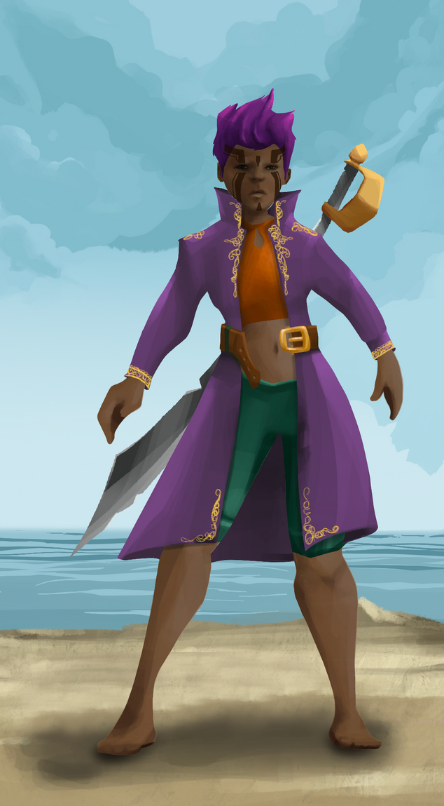 AlgoSeas Pirate #31093 NFT on Algorand